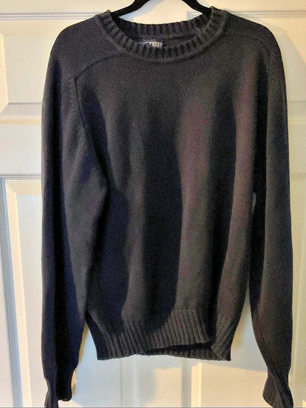 LANDS' END Men's Cotton Crewneck Sweater Size Large